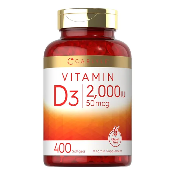Carlyle Vitamina D3 2000 Ui 400 Cápsulas Blandas