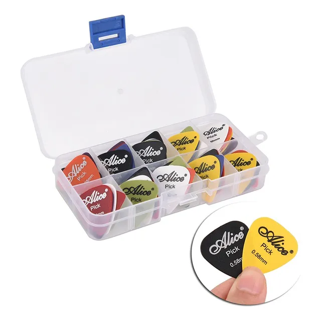 Caja De 50 Uñetas Medida Surtida 0,58-0,71-0,81-0,96-1,2-1,5