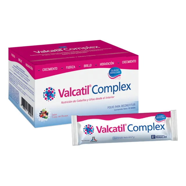 Valcatil® Complex Stick. Nutrición Pelo Y Uñas. Panalab