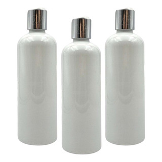 Botella Plastico Blanca 1 Litro Tapa Disco Dorada Plata X 5 Botella Plastico Blanca 1 Litro Tapa Disco Dorada Plata X 5