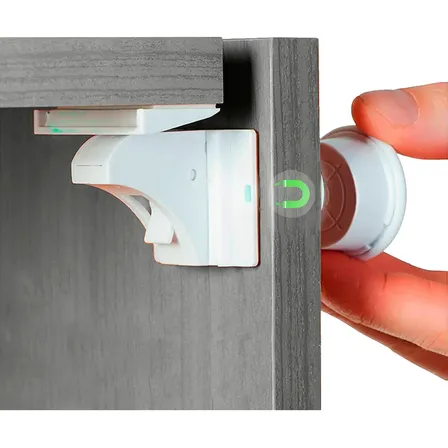5 Trava Invisível Magnética Armários Gaveta Porta Segurança I Love Baby