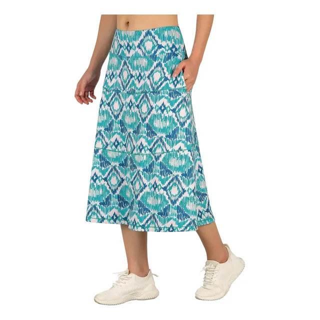 Falda Midi Para Mujer Larga Otoño Pantalon Maxi Grada