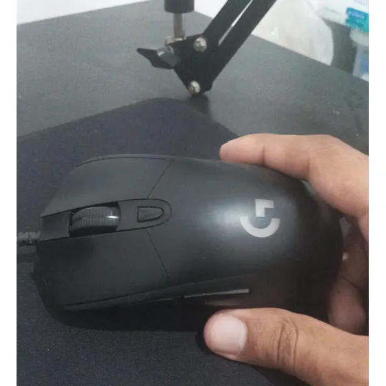 Mouse Logitech G403 Hero Com Feets Tiger Ice