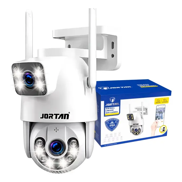 Câmera Segurança Ip Wifi Infravermelho Autotracking Jortan