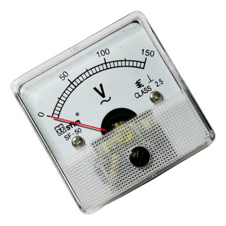 Voltímetro Analógico Corriente Alterna Chico 150vac Voltímetro Analógico Corriente Alterna Chico 150vac