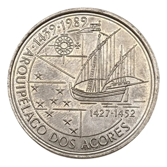 Moeda Da Portugal: 100 Escudos De 1989
