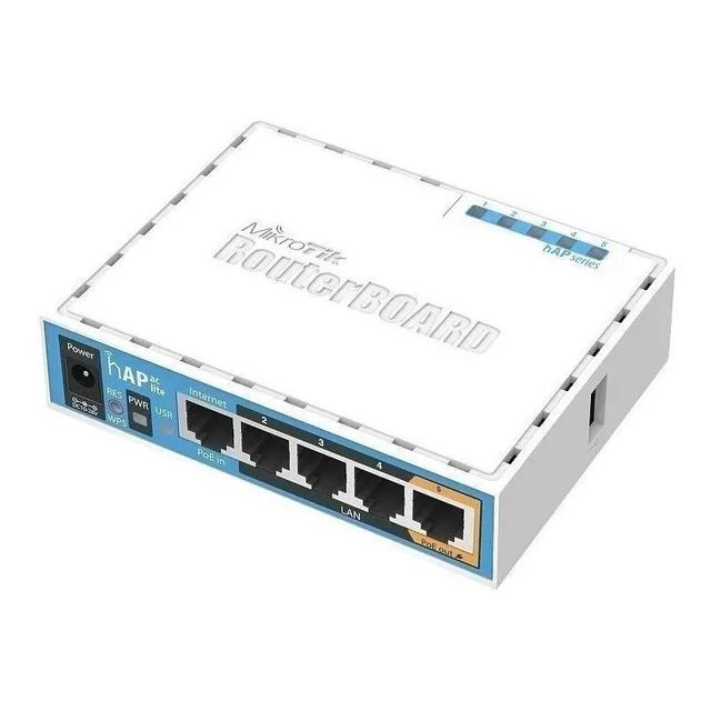 Access point interior MikroTik RouterBOARD hAP RB951Ui-2nD azul/blanco