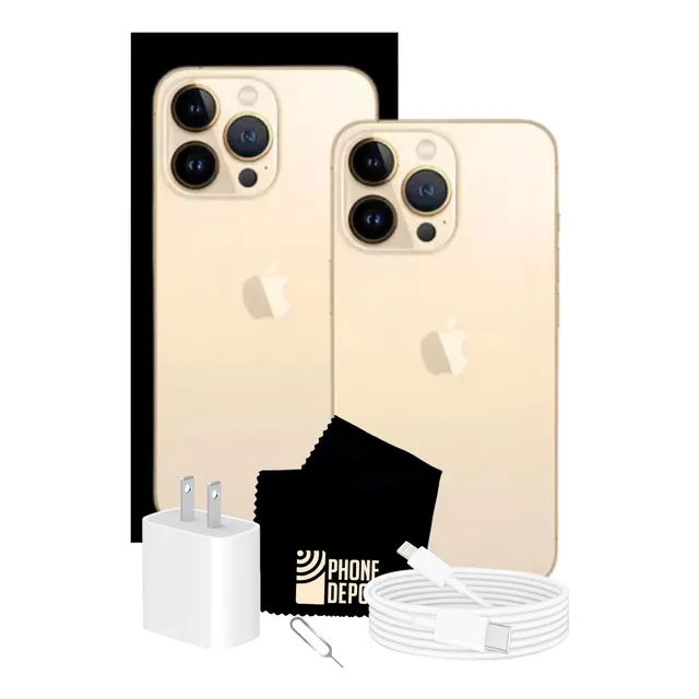 Apple iPhone 13 Pro Max 128 Gb Oro Con Caja Original + Protector Y Mica