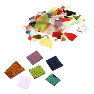 2 Bolsas (56 G) Color Y Formas De Mezcla De Vidrio Dicroico 2 Bolsas (56 G) Color Y Formas De Mezcla De Vidrio Dicroico