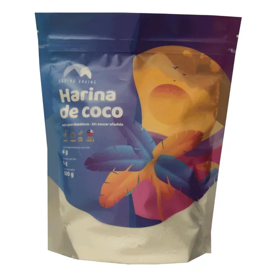 Harina De Coco 500 G Andina Grains