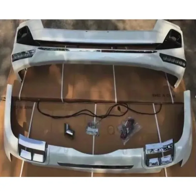 Body Kit Toyota Prado Txl 2014-2017 Blanco Perla Y Led Drl