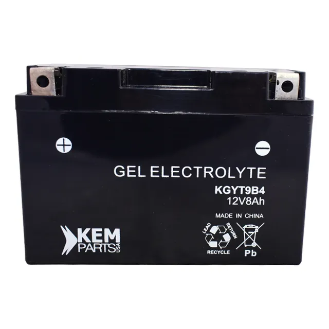 Bateria Gel Kemparts Yt9b4 Yamaha Raptor 700 Tdm 900 Yzf R6s