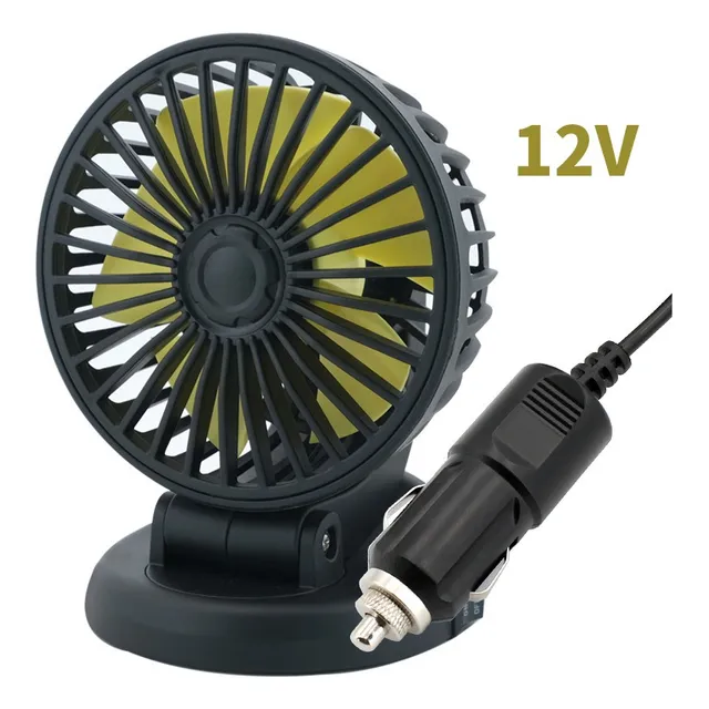 Ventilador 12v 5v Para Carro Mod:f409-usb Cigarro