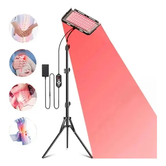 Lámpara De Terapia De Luz Roja Con Soporte, Luz Infrarroja