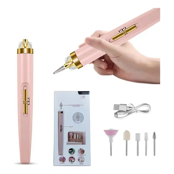 Torno Pulidor Esmeril Manicura Pedicura Inalámbrico Usb
