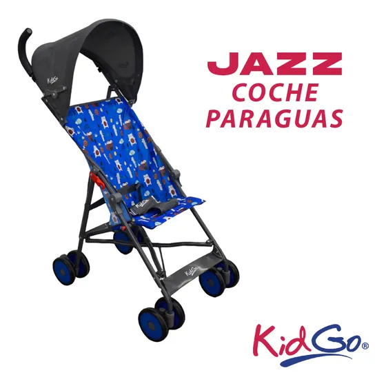 Coche Paraguas Kid Go Jazz - Individual Con Arnés