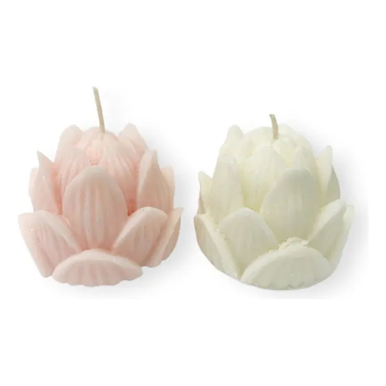 Vela Flor De Loto Aromatica De Soja Pack X6 