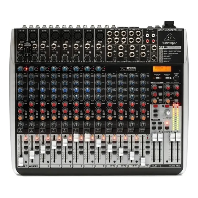 Behringer Xenyx Qx2222-usb Consola Mixer 22 Entradas