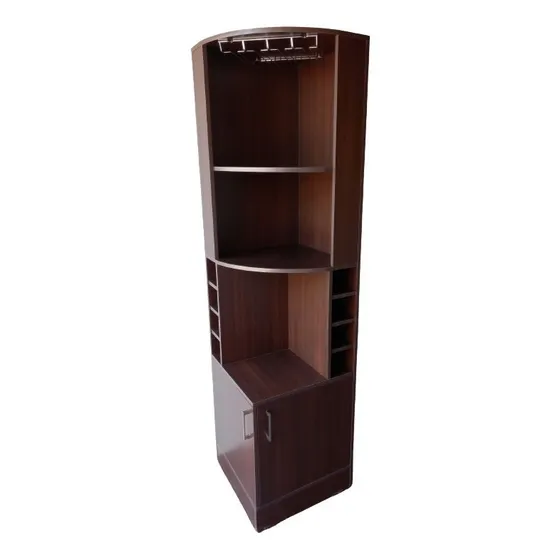 Bar Esquinero Wengue 47x47x180cm.