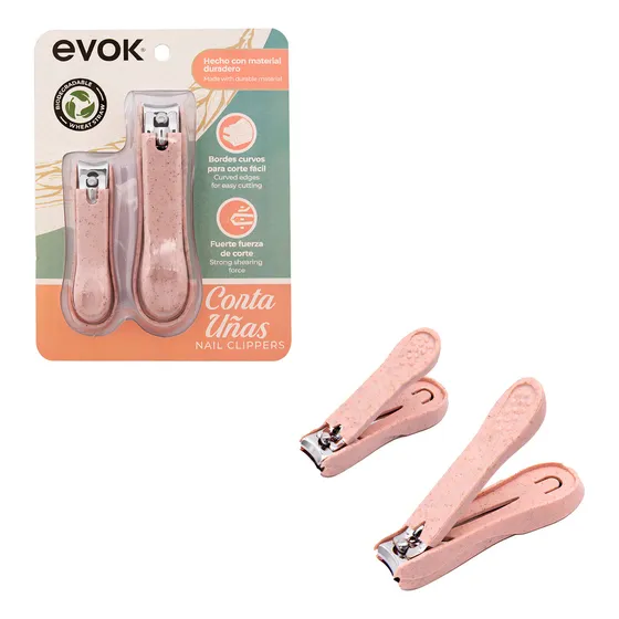 Set De Corta Uñas Evok