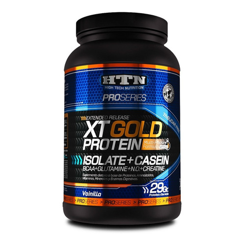 Suplemento en polvo HTN  Proseries XT Gold Protein proteína sabor vainilla en pote de 1.015kg