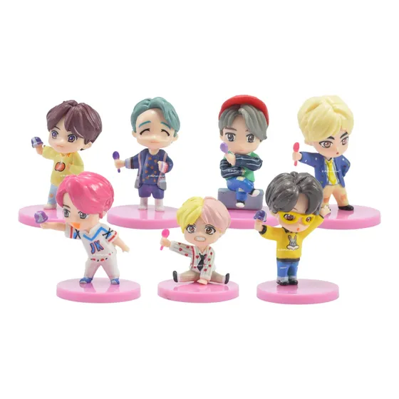 Figura Muñeco Gashapon Bts Tinytan Idol V2 X7u