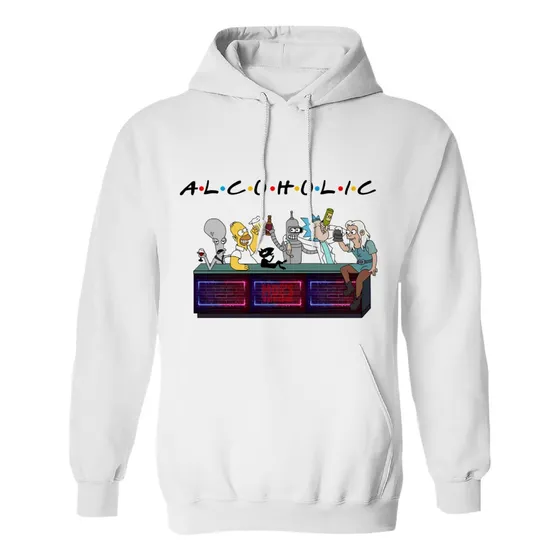 Sudadera Alcoholic Homero Simpson