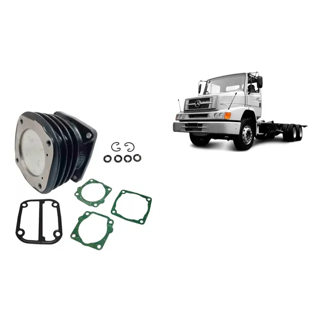 Reparo Completo Compressor Ref. Ar Lk15 Mb 1214 1618 1620