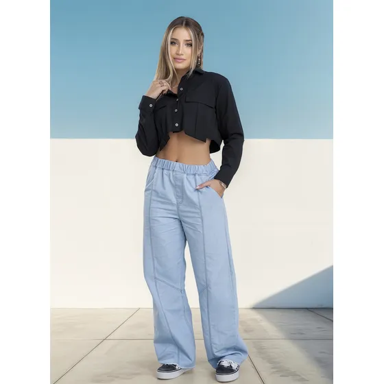 Jean Mujer Azul Claro Atypical 3693