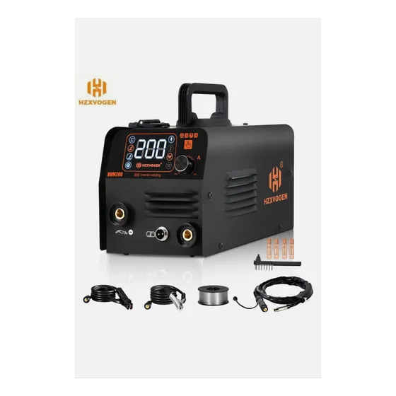 Máquina De Soldar Hzxvogen 3en1 Mig/tig/mma 200amp 110v Usa