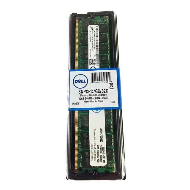 Memoria Servidor Dell 32gb Ddr4 Ecc 2400mhz R730 R530 R630 .