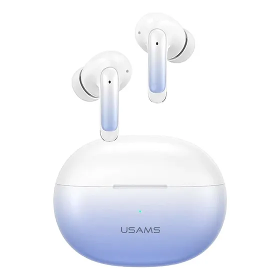 Auriculares Bluetooth Usams Xd19 Tws Enc, color blanco/azul