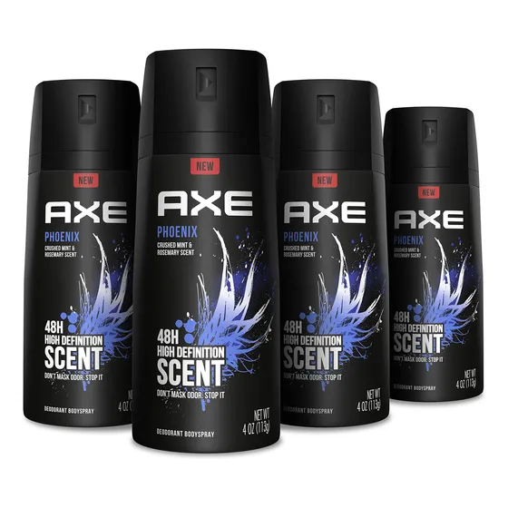 Desodorante Em Spray Corporal Axe Phoenix Para Homens 120 Ml