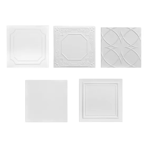 Placas Decotativas Cielorraso Parthenon Telgopor 