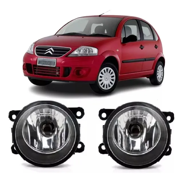 Juego Faro Auxiliar Citroen C3 2009 2010 2011 2012 2013 2014