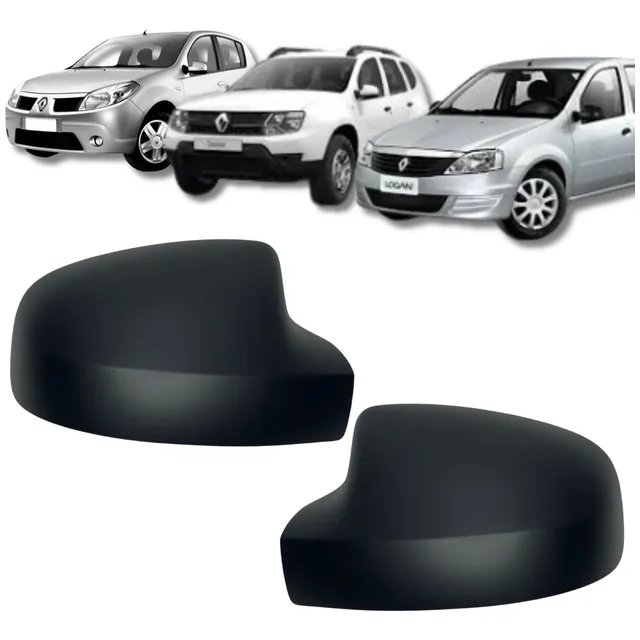 Par Capa Retrovisor Sandero/logan/duster 2009 2010 11 A 2015