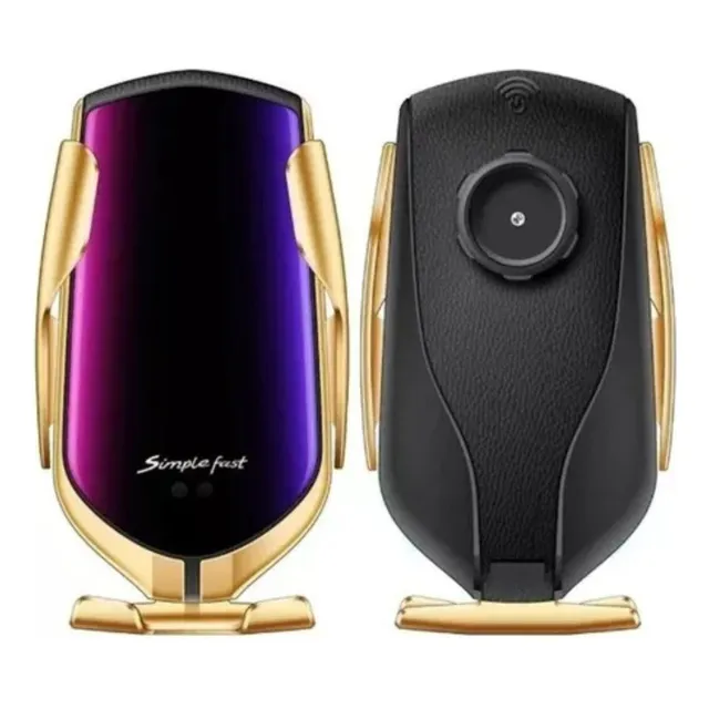 Soporte De Celular Para Auto Cargador Inteligente Y Sensor