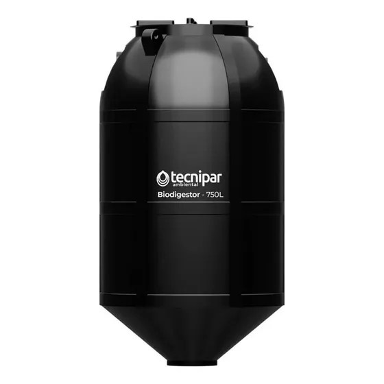 Fossa Septica Biodigestor Para Esgoto 750l Preta 168cm