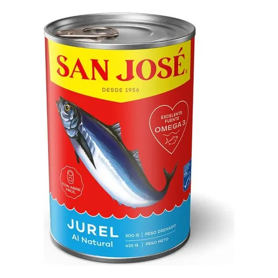 Jurel San José Al Natural Lata 425 G