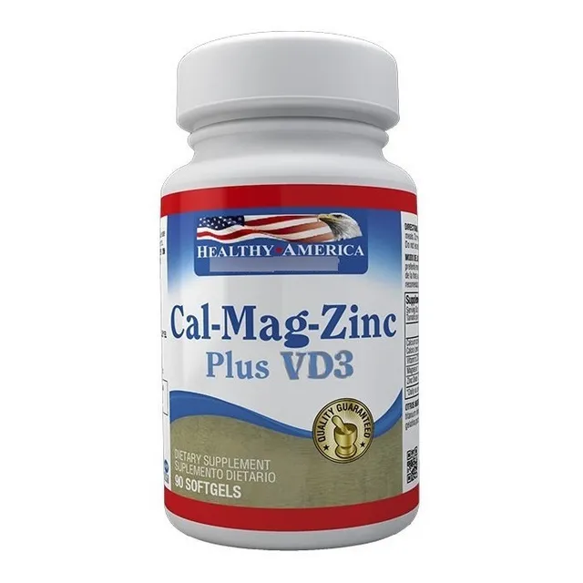 Cal  Mag  Zinc Plus Vd3 X 90 Cápsulas