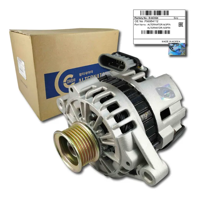 Alternador Optra Limited Tapa Negra Original
