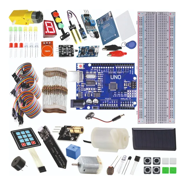 Kit 372 Peças Projetos Para Arduino Robótica Maker  Nf-e