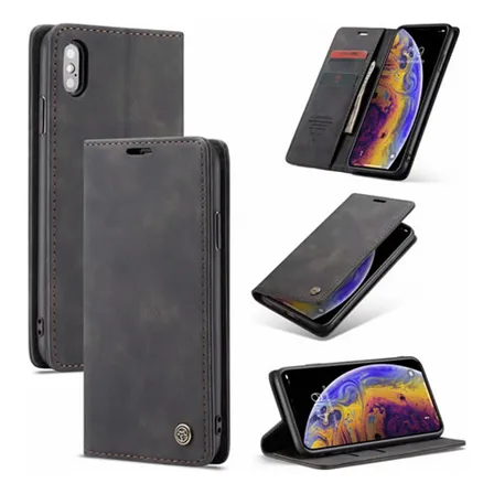 Carcasa Para iPhone Todos Los Modelos Caseme Original Cuero