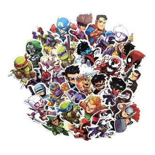 Batman Spiderman Deadpool Stickers 50 Calcomanias Vsagua Batman Spiderman Deadpool Stickers 50 Calcomanias Vsagua