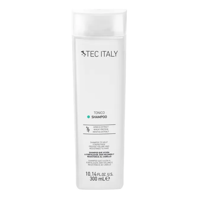 Shampoo Tec Italy Tónico Aporta Volumen Y Resistencia 300 Ml