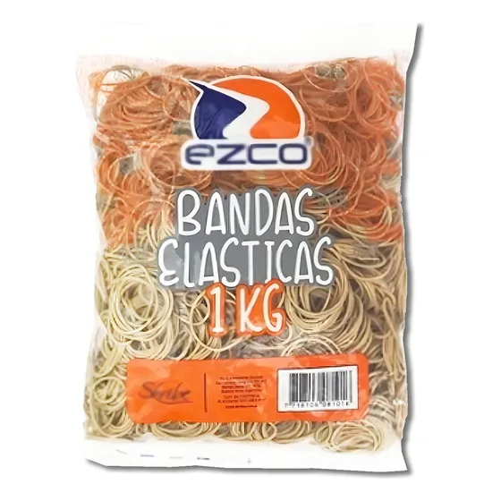 Bandas Elasticas Ezco Bolsa 1 Kg Artistica Palermo Distribuidor Oficial