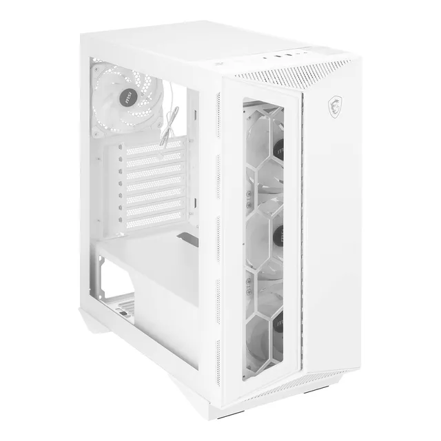 Funda Para Pc Msi Mpg Gungnir 110r Premium Mid-tower Blanca