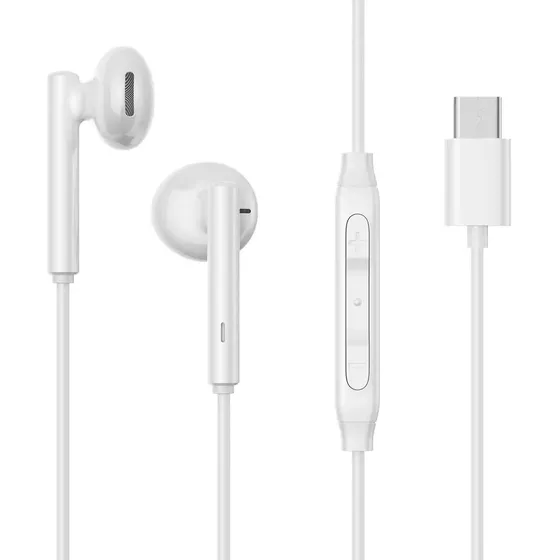 Audífonos Alámbricos Joyroom USB-C - Manos Libres con Micrófono
