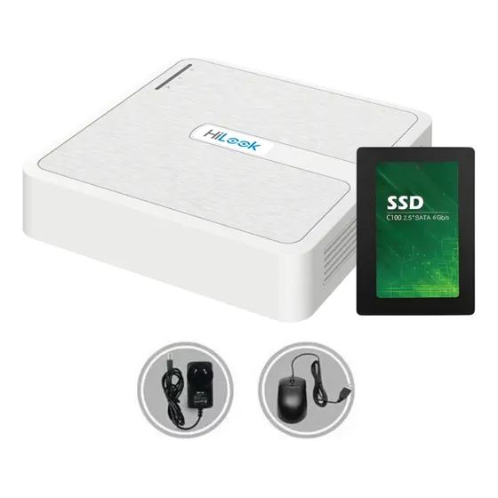 Dvr Seguridad Hilook 8ch Full Hd 1080p 2mp Cctv Hdmi + Disco