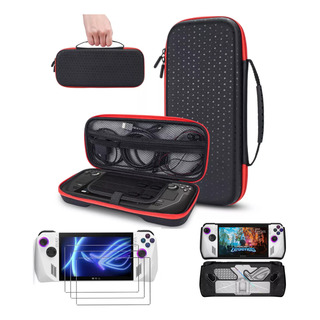 For Funda Para Asus Rog Ally + 3 Protectores De Pantalla For Funda Para Asus Rog Ally + 3 Protectores De Pantalla